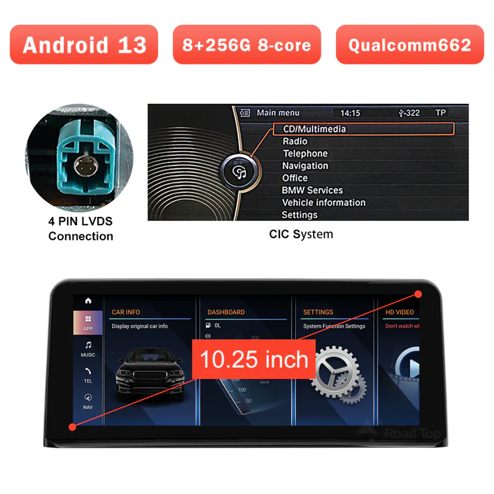 7-2.webp Android screen For BMW Z4 CCC CIC - Image 6