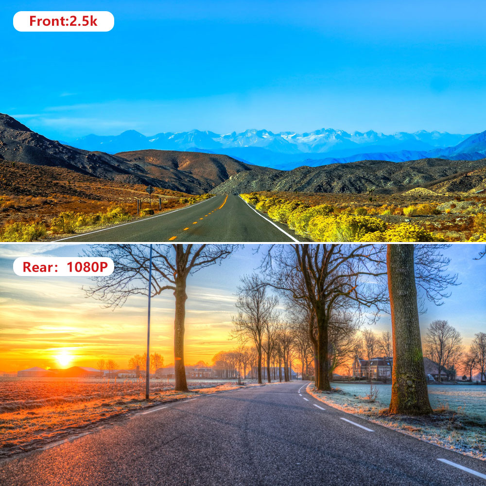 A02-1.jpg 7'' Portable CarPlay & Android Auto Touchscreen Unit with 4K Dashcam + Backup Cam for Any Car - Image 6