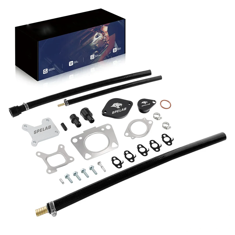 1-1-1.png 2017-2023 6.6L Duramax L5P EGR Valve Cooler Delete Kit - Image 1