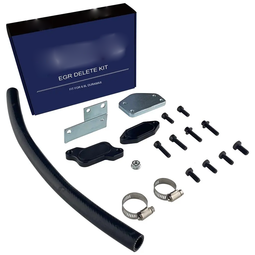 黑-1-2.png 2004-2005 6.6L Duramax LLY EGR Delete Kit - Image 1