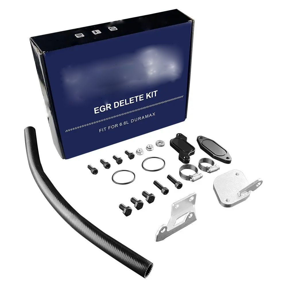 黑-4.png 2006-2007 6.6L Duramax LBZ EGR Delete Kit - Image 1