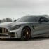 black mercedes benz coupe on gray asphalt road